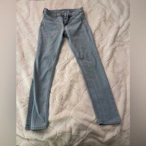 27 Skinny Ankle Blue Jeans